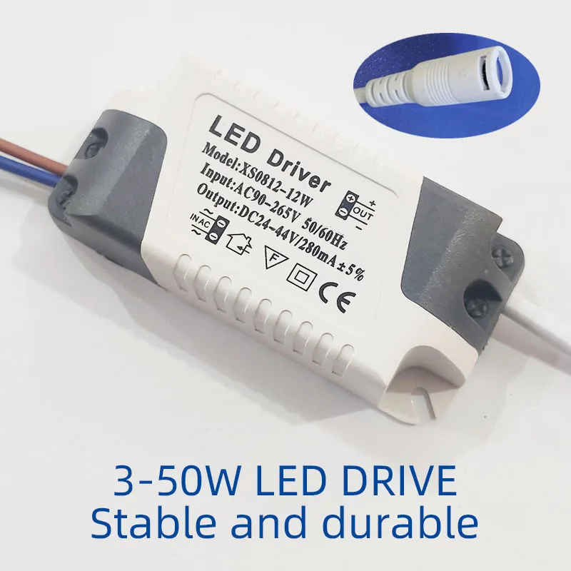 Đèn Lái 3W 6W 9W 12W 15W 18W 24W 25W 36W đèn LED Đơn Vị Cung Cấp Điện Chiếu Sáng Biến Hình Cho Đèn LED Tự Làm Bảng Điều Khiển Đèn Lái Xe DC
