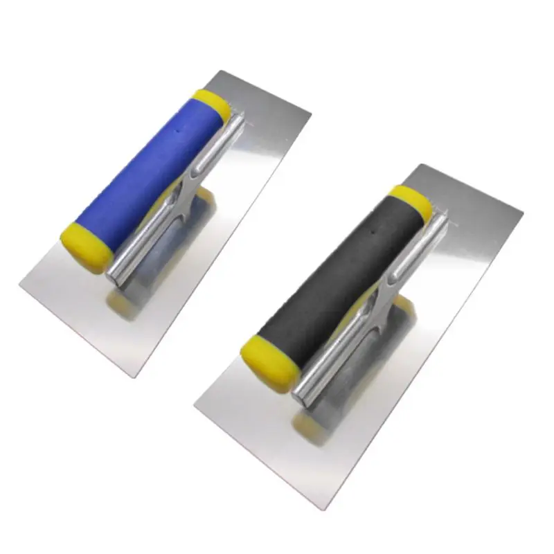 Plastering Skimming Trowel Spreader with Ergonomic Handle Stainless Steel Putty Knife for Grouting Tile Flooring Wall