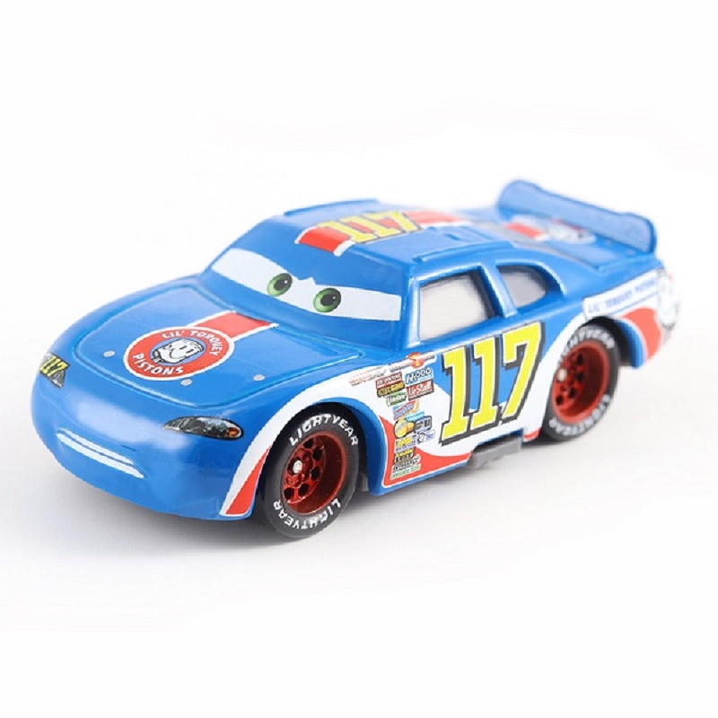 Disney Pixar 3Z Professor en Lightning McQueen Matt Jackson Storm Ramirez Legering automodel Legering Kinderspeelgoed Verjaardagscadeau