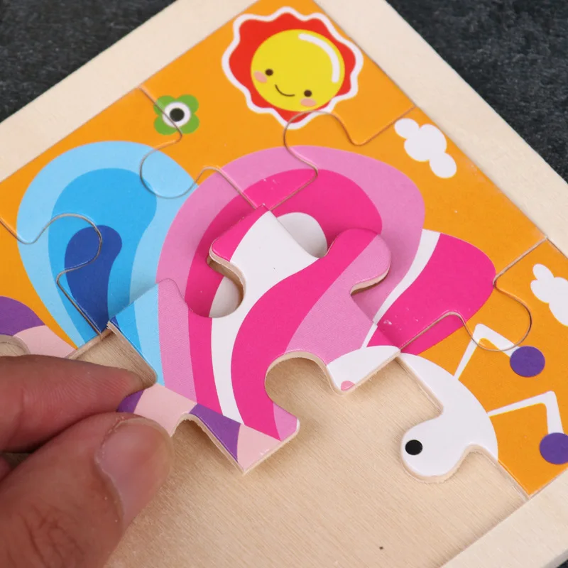 9 Chiếc Nhỏ Kích Thước Đồ Chơi Xếp Hình Bằng Gỗ Montessori Đồ Chơi Bộ Ghép Hình Cho Bé 3D Bảng Ghép Hình Trò Chơi Đồ Chơi Giáo Dục Cho Trẻ Em Quà Tặng