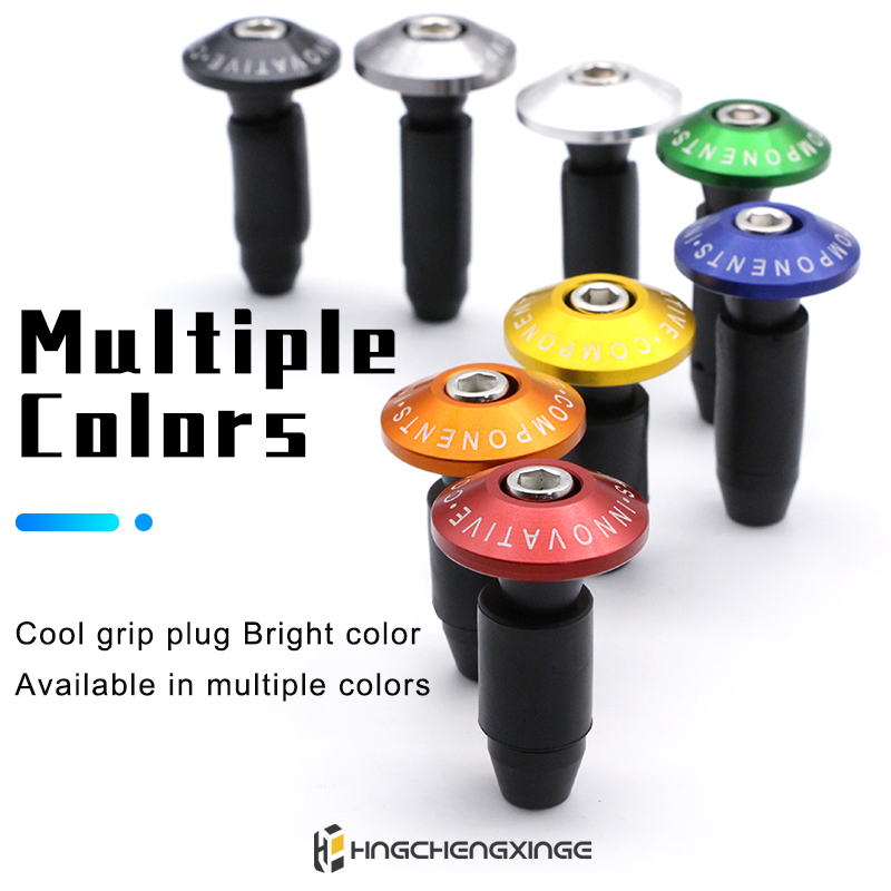 Motorcycle Handle Bar End Gewicht Handvatten Cap Universele Motorfiets Modificatie Bws Handvat Bescherming Plug Accessoires