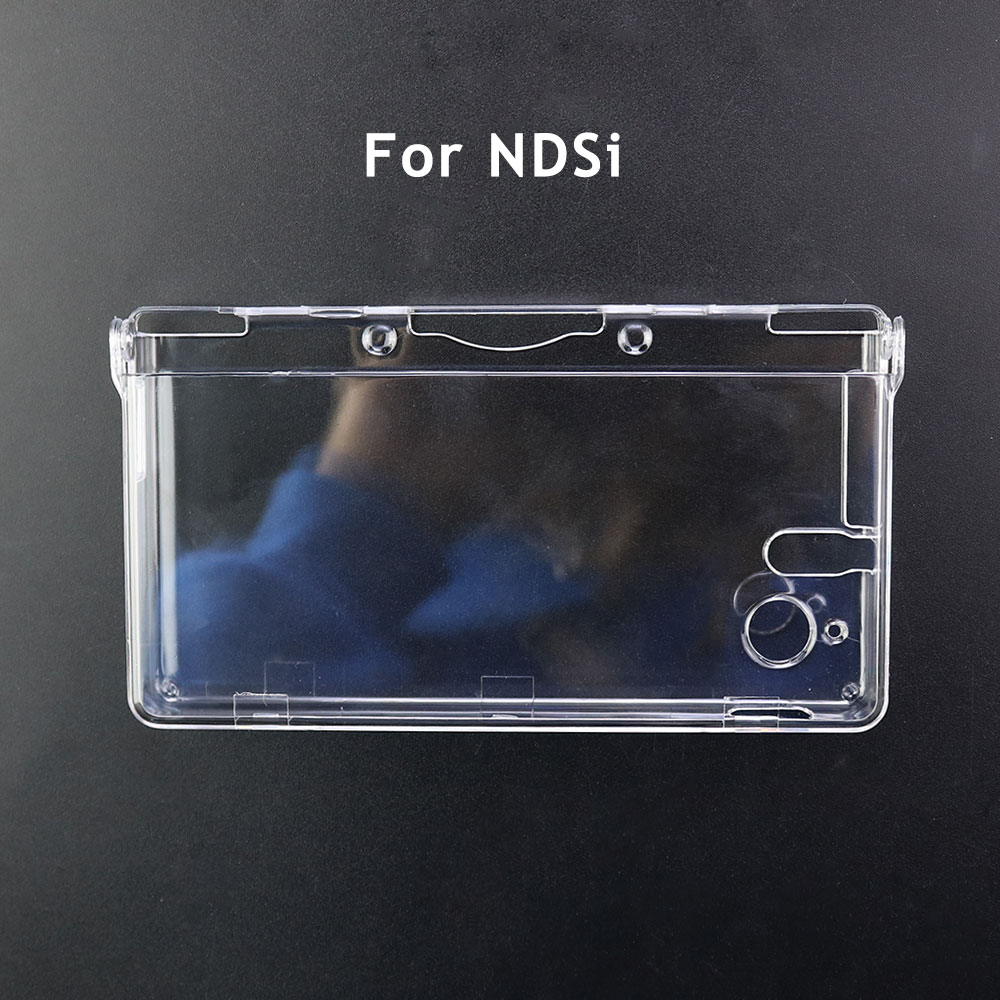 JCD Plastic Clear Crystal Protective Hard Shell Skin Case Cover For GBA SP NDSL DSI NDSi XL 3DS XL New 3DS XL LL Console