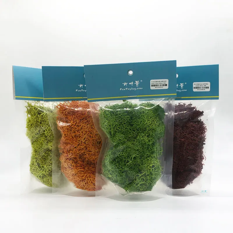 30G Địa Y Rêu Cụm Cho Bụi Cây Mô Hình Cây Lá Quy Mô Xây Dựng Mô Hình Chất Liệu Thu Nhỏ Cây Mô Hình Diy Bố Trí Dioramas