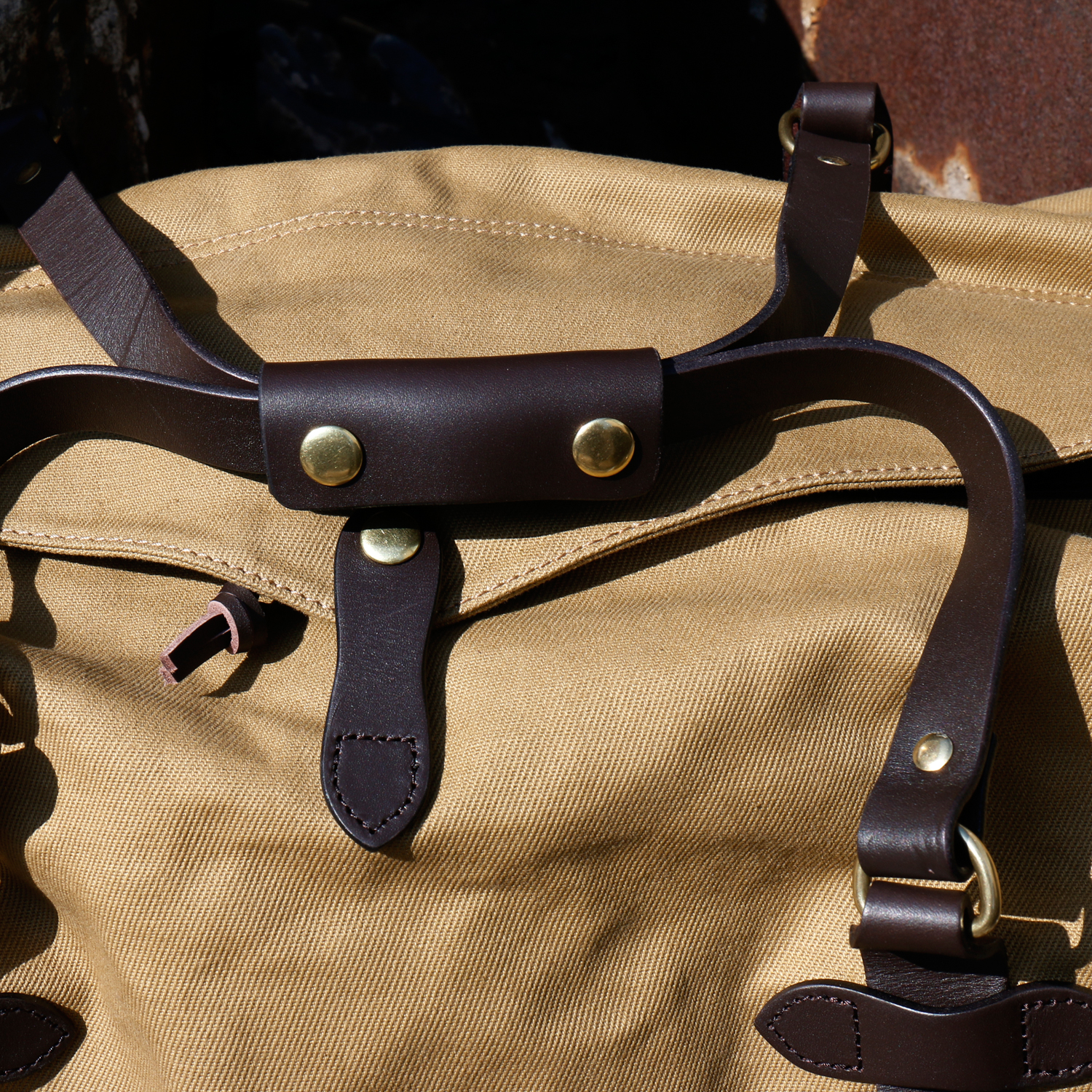 CD70325 Size 50x 33 X 30 Super Quality Genuine Cowhide & 22oz Wax Canvas Water Proof YKK Zipper Vintage Duffle Bag