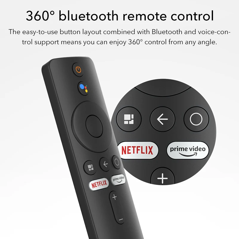 Global Version Xiaomi Mi TV Stick 4K Android TV 11 2GB RAM 8GB ROM Netflix Wifi Google Assistant Bluetooth 5.0 Smart TV Dongle