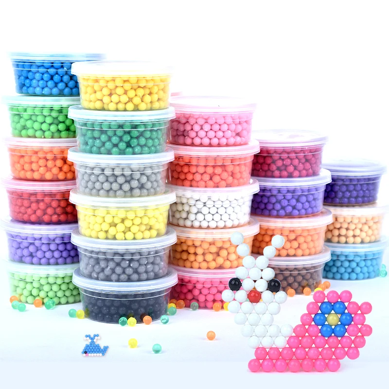 600 Hộp Hama Hạt Nước Xịt Aqua Magic Hạt Giáo Dục Nhựa Xếp Hình Perlen Hạt Ghép Hình Phụ Kiện Cho Trẻ Em Đồ Chơi