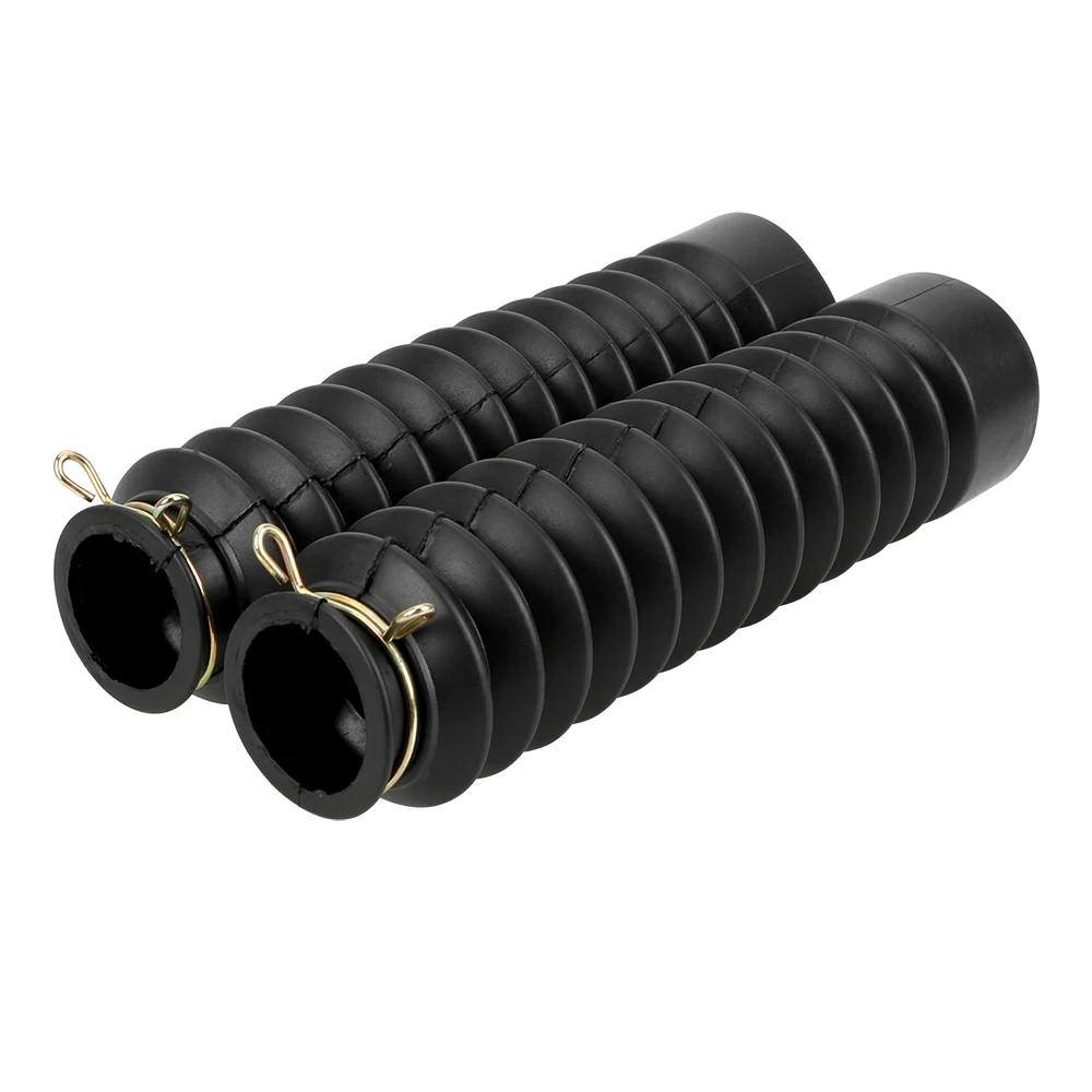 2Pcs Motorrad Zubehör Gabel Stoßdämpfer Staub Abdeckung Gummi Gamaschen Gators Stiefel Staubdicht Hülse Schutz Dämpfung