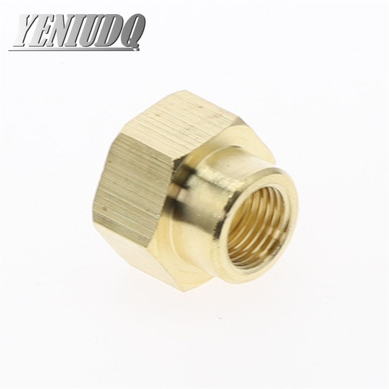 Rosca hembra de latón BSP, accesorios de tubería, tuerca hexagonal, acoplamiento de conector de varilla, 1 piezas, 1/8, 1/4, 3/8, 1/2"