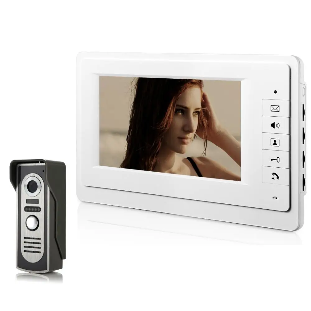 SmartYiBA-Interior Video Door Intercom, Porta Intercom, Villa Interphone, Private Home Security, Home Security Video Doorbell, 7 em
