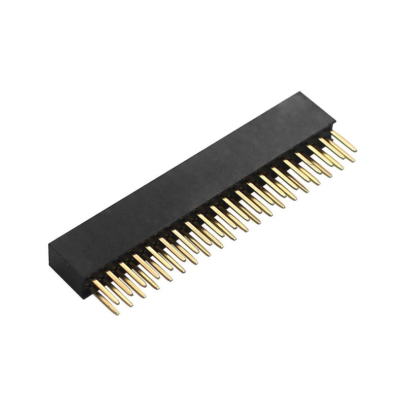 Kit de cabezales GPIO Raspberry Pi, cabezal GPIO de ángulo recto de 20 x 2 pines para Raspberry Pi Zero / 4B / 3B+ / 3B / 3A+