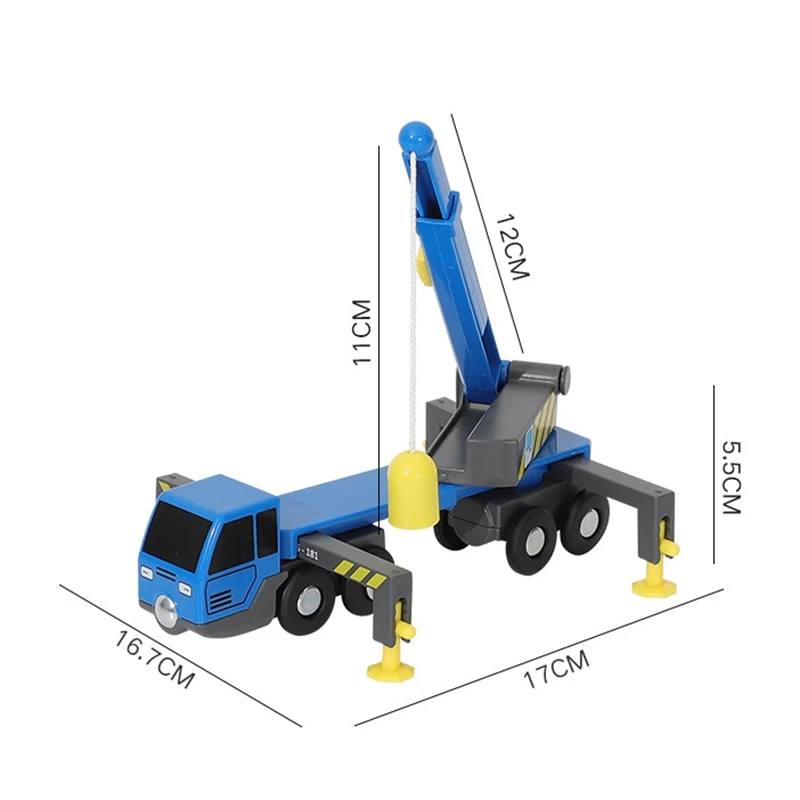 Đa Chức Năng Đào Tạo Bộ Đồ Chơi Mini Xe Cần Cẩu Đồ Chơi Vheicles Đồ Chơi Trẻ Em Tương Thích Với Gỗ Bài Nhạc Đường Sắt