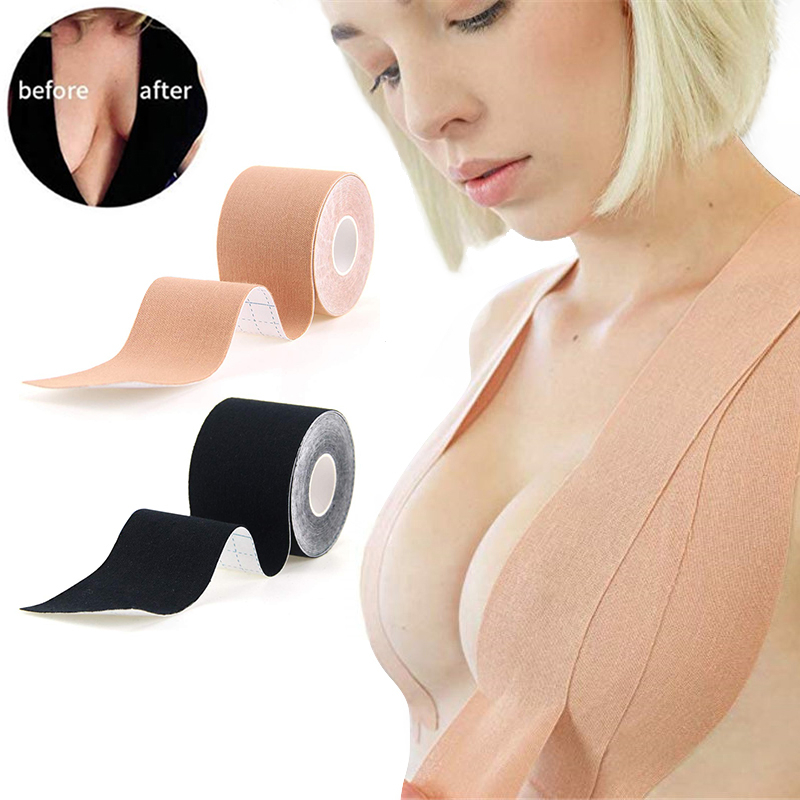 Sutiãs de fita de peito para mulheres adesivo invisível sutiã mamilo pasties cobre fita de levantamento de mama push up bralette almofada sem alças pegajoso1pcs