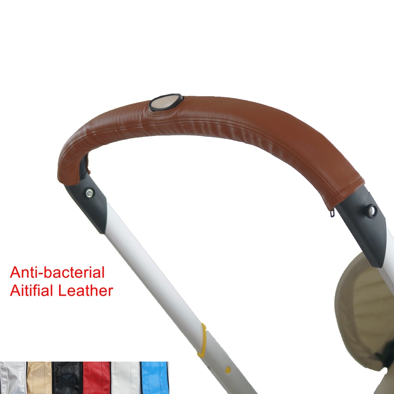 Accesorios para cochecito de bebé, funda protectora de Pu para Reposabrazos de silla de ruedas, novedad