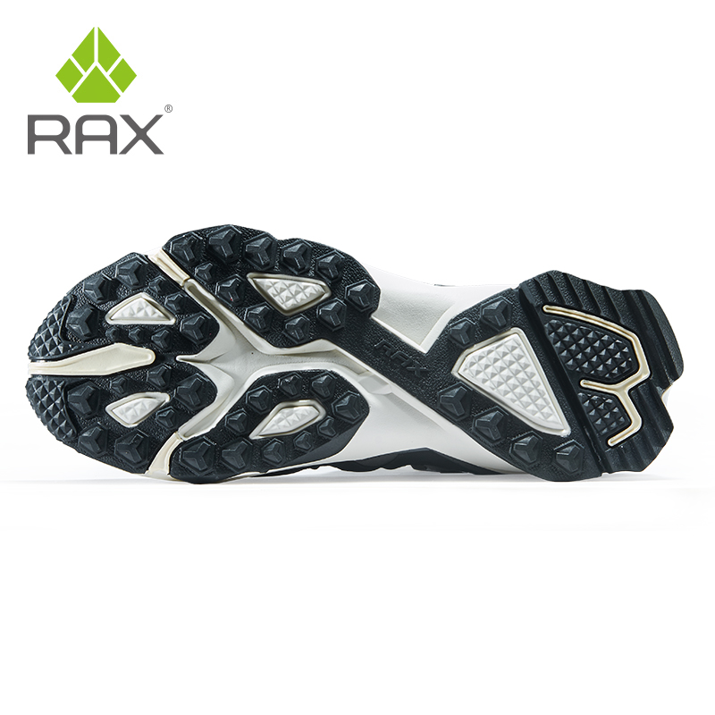 RAX-zapatos de senderismo para hombre y mujer, zapatillas impermeables de cuero para exteriores, botas de Trekking para Sendero, Camping, escalada, nieve
