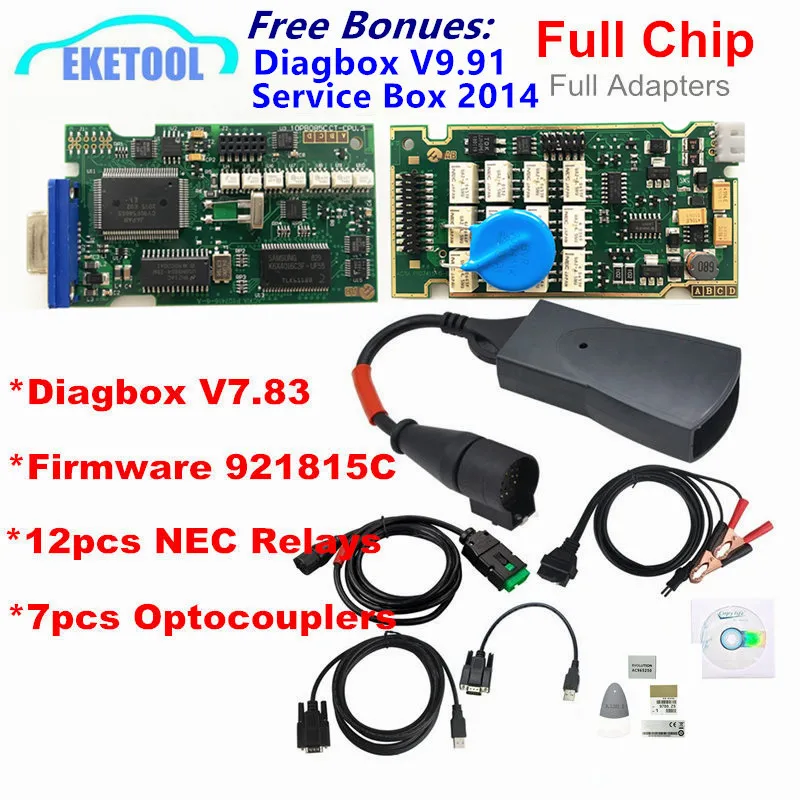 Diagbox v9.91 chips completos borda dourada lexia3 pp2000 psa xs evolução v7.83 lexia para citroen/peugeot super firmware 921815 C Lexia 3