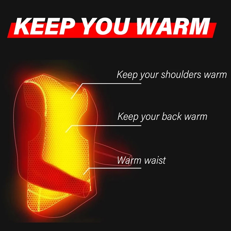 Casacos de aquecimento USB para mulheres, Jaqueta acolchoada, Termostato inteligente, Encapuzado, Roupa aquecida, Quente, Inverno