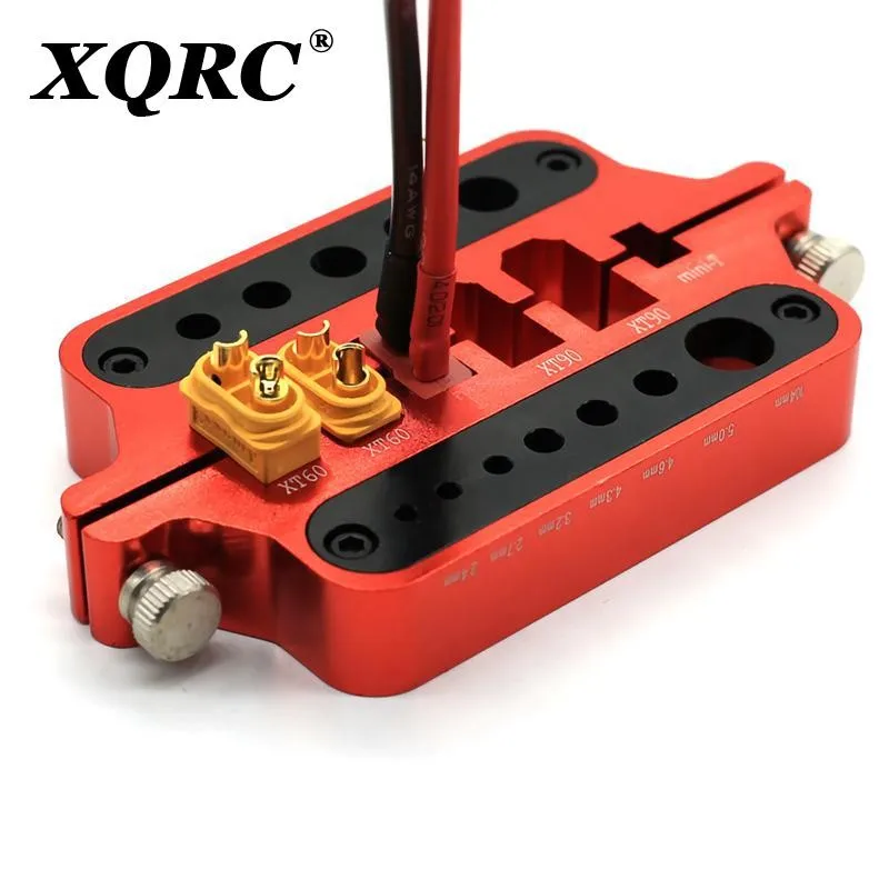 Pièces de voiture RC en métal, mini porte-outil de soudage rouge, modèle de voiture, Drone, outil de soudage marin, connecteur de prise en T XT60 XT90
