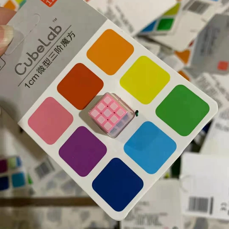 10mm mini cubo 3x3x3 1cm cubos mágicos quebra-cabeça para cubo mágico coletor menor cubo brinquedos para crianças
