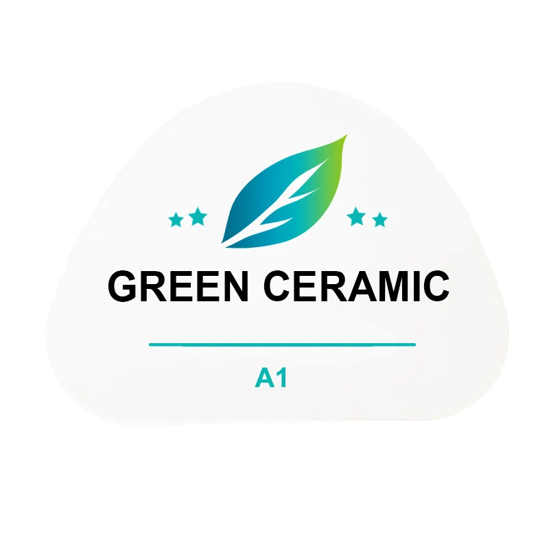 Green SHT Preshade Zirconia disket 16 warna untuk mesin penggilingan Cad Cam Amann Girrbach
