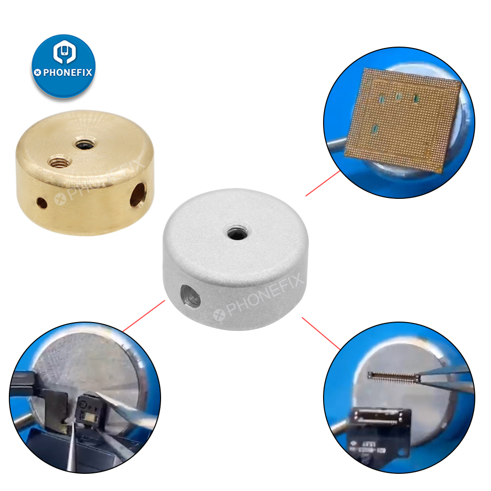 純銅取り外し可能なはんだ除去電気はんだごて 936/T12/JBC 210/JBC 245 シリーズミニチュアユニバーサル加熱テーブルツール用