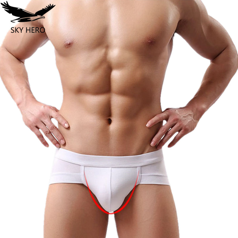 Mens ชุดชั้นในเซ็กซี่กางเกงสำหรับ Man Calzoncillos สีชายกางเกงกางเกงเด็ก Slip Hombre แฟชั่นยี่ห้อ Modal กางเกงขาสั้น