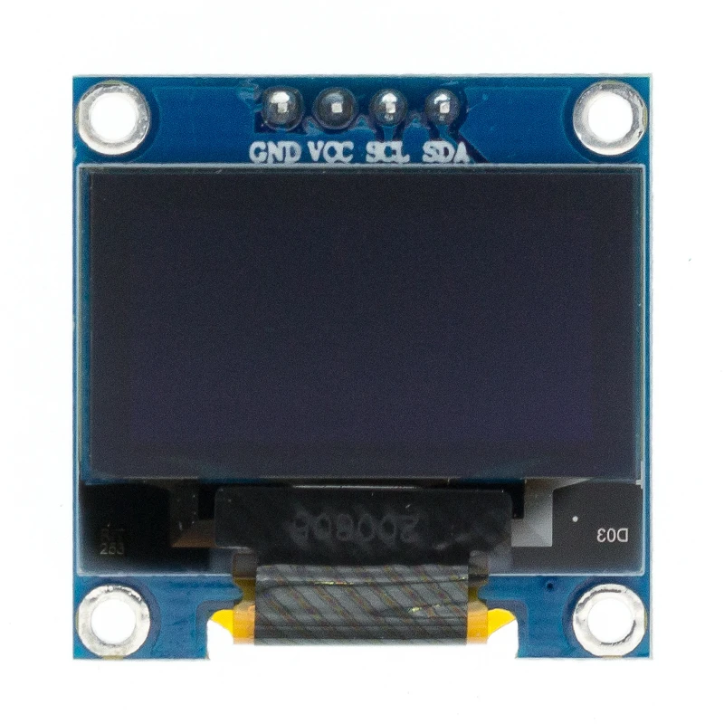 Original 0.96 "oled spi/iic i2c branco/azul/amarelo azul 0.96 polegada módulo oled 128x64 oled lcd módulo de exibição led para arduino