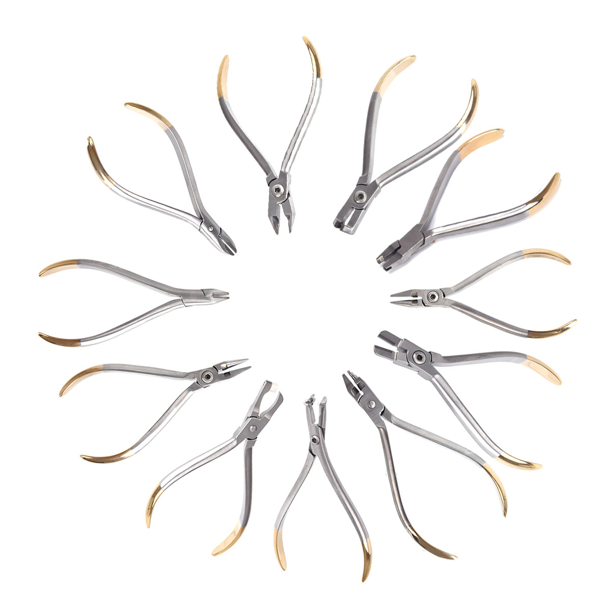 Alicate ortodôntico dental, cortador de extremidade distal, alicate, cortador de ligadura, remoção de fórceps, ferramenta de instrumento dentário de aço inoxidável