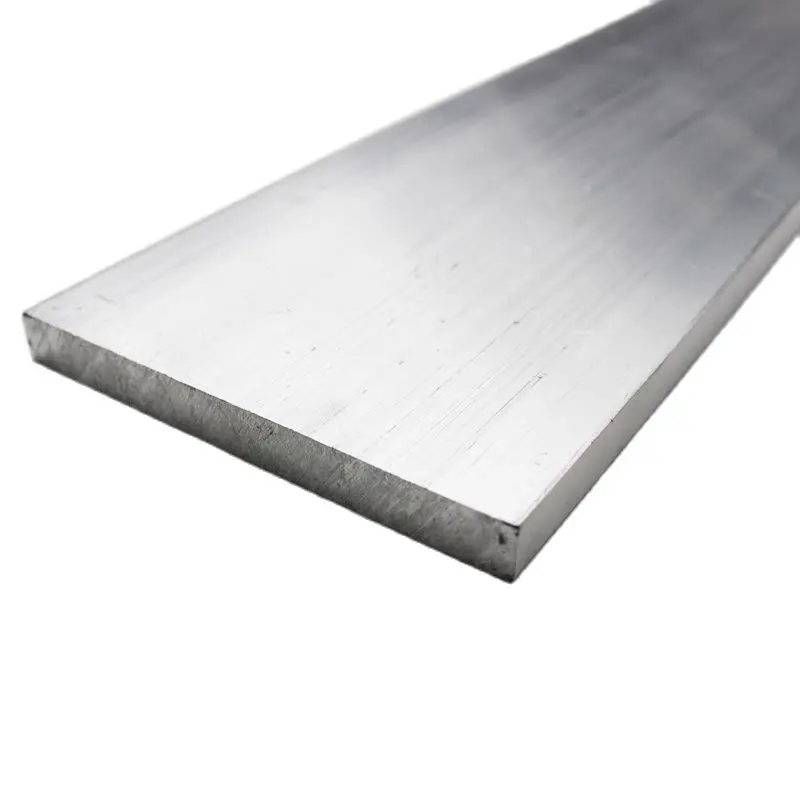 Striscia di piastra a barra piatta in alluminio Lamiera di metallo in lega di alluminio Blocco CNC Mulino solido Stock 6061
