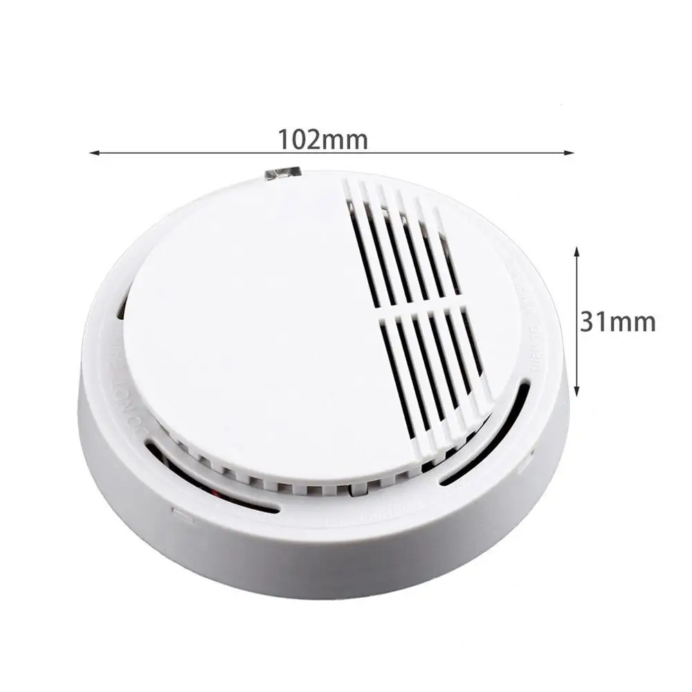 Độ Nhạy Cao Đầu Báo Khói Khói Buồng Cháy Độc Lập Báo Động An Ninh Gia Đình Lính Cứu Hỏa Kết Hợp Khói Báo Cháy