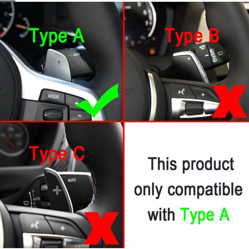 Schaltwippen Radverlängerung für BMW X3M F97 X4M F98 X5M F95 X6M F96 X3 G01 X4 G02 X5 G05 X6 G06 X7 G07 M5 F90 Z4 G29 XDRIVE