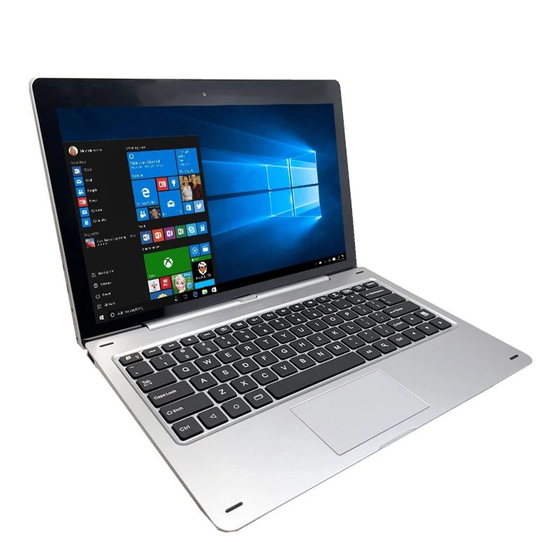 11.6 ''Tablet PC 2 em 1 com teclado de encaixe 2 GB DDR + 64 GB Windows 10 WIFI G12 Touching Screen1366 * 768 IPS câmera dupla