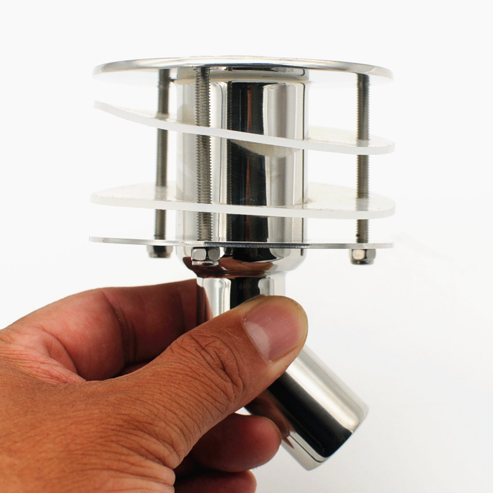 Edelstahl 316, durch Rumpf, Auspuffverschraubung, Rohr, Rohrbuchse, Hardware-Teil der Luft-Diesel-Heizung für Boots-LKW