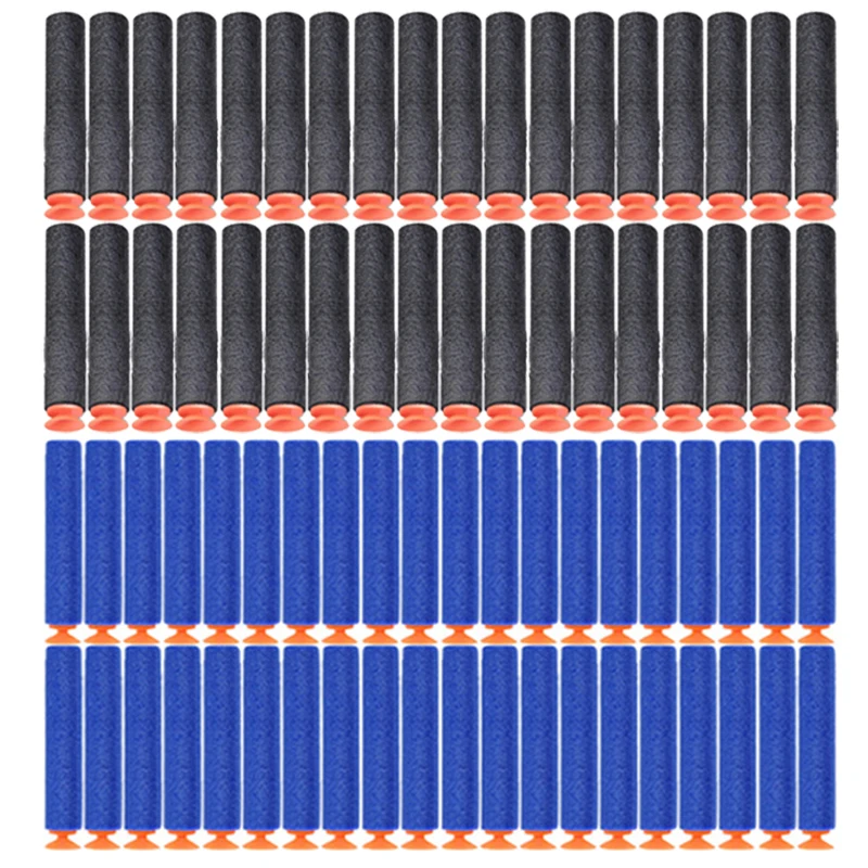 100Pcs/Lot Refill Darts Bullets Toy Soft Mega Foam Sniper Guns For Nerf N-Strike Elite Series Blasters Target Toys Accessories