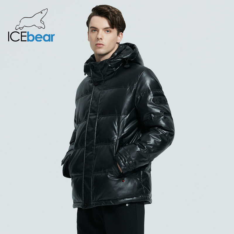 ICEbear Winterjacke Herren Winter Baumwolle gefütterte Jacke atmungsaktiv dick und warm Herren Freizeitmantel MWD20866D,2023