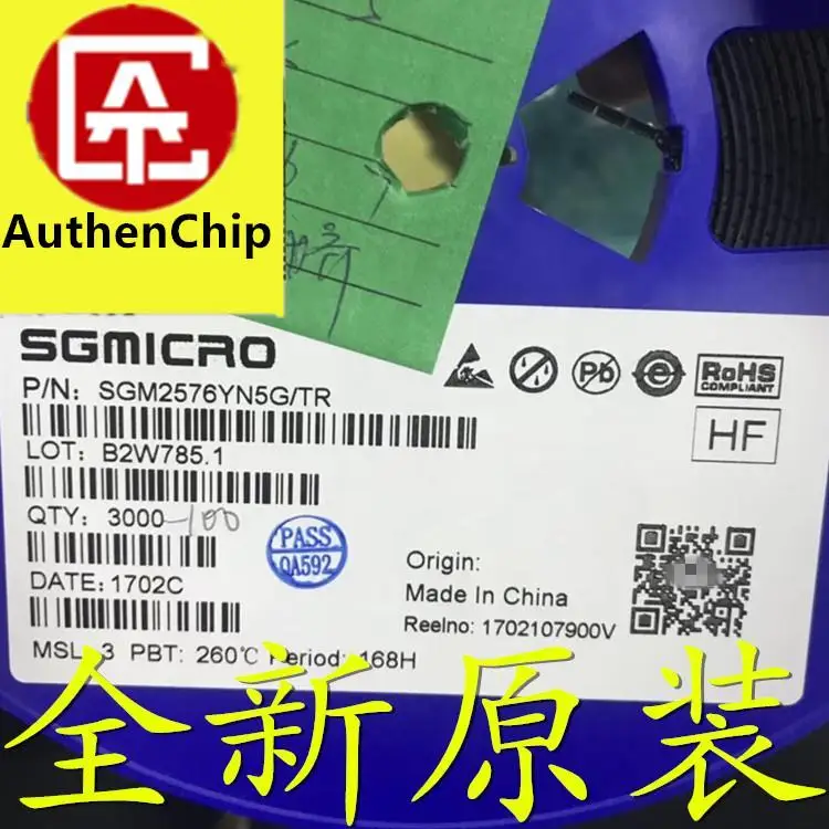 10pcs 100% orginal new in stock SGM2576 SGM2576YN5G/TR SOT23-5 analog switch demulplexer