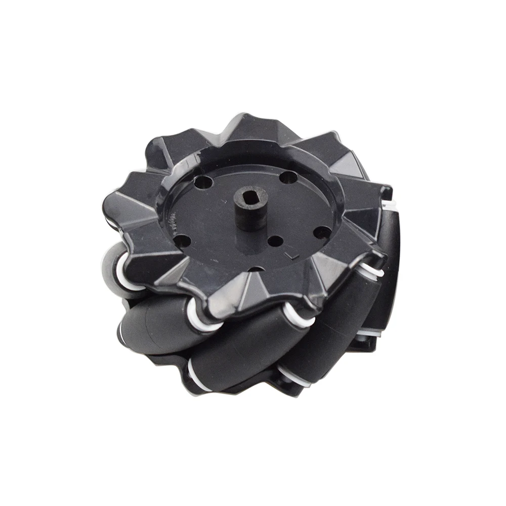 4ชิ้น/เซ็ต80มม.Mecanum ล้อ TT Hub Universal Omnidirectional ล้อสำหรับ TT มอเตอร์สมาร์ทหุ่นยนต์ DIY ยางของเล่น