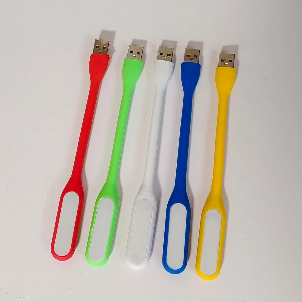 Flexo LED USB lámpara de libro luz Mini portátil USB LED banco de energía portátil Notebook lectura escritorio luz USB luces de noche