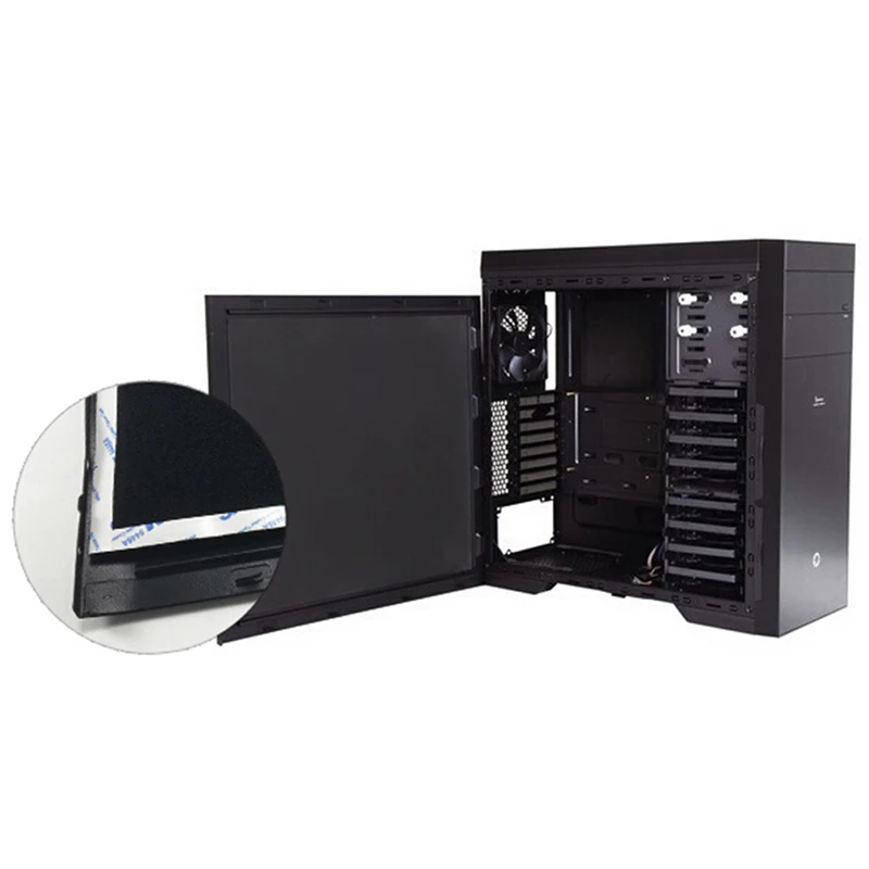 500x400x3MM Computer Filter Mesh PC Fall Fan Kühler Staubdicht Abdeckung Spong 60PPI Mehr zart und waschbar