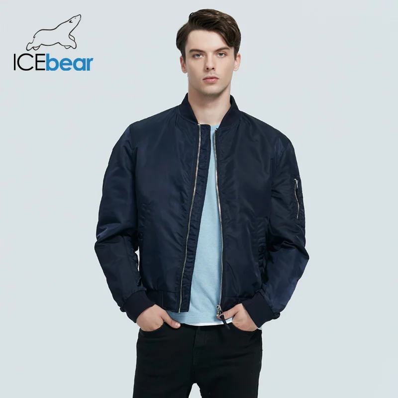 ICEbear 2022 Neue herbst männer kurze jacke mode flug mantel männer kleidung der hohe-qualität marke jacke MWC20706D