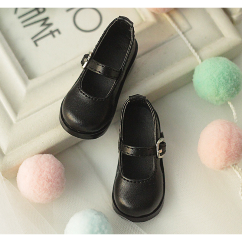 1/4 1/3 BJD Sepatu Boneka Sepatu Kulit Gaya Sederhana untuk 1/4 MDD 1/3 BJD Sepatu Boneka Aksesoris