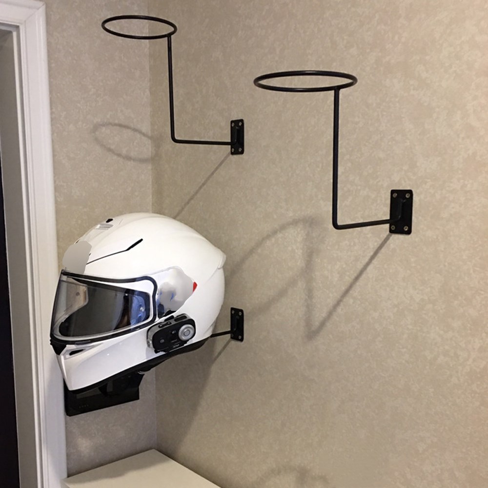 3/6pcs Motorcycle Helmet Holder Display Rack Wall Mounted Hook for Coat Hat Cap Jacket Hanger Helmet Rack Motorcycle Accessories