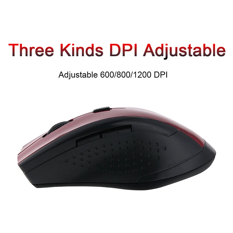 2,4 GHz Drahtlose Optische Maus für PC Gaming Laptops Spiel 6 Tasten Drahtlose Mäuse mit USB Empfänger Drop Shipping Computer maus