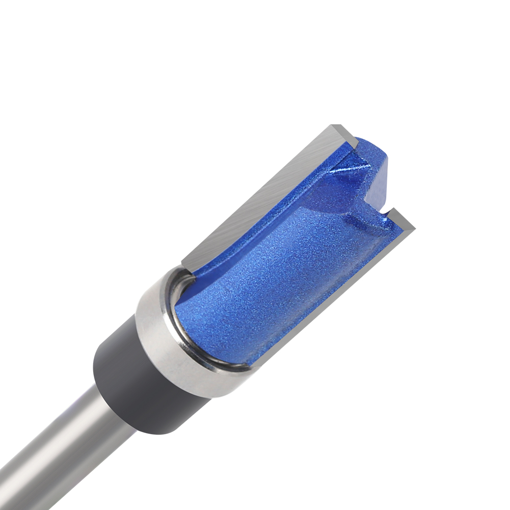 1 Chiếc 1/4 Trong 6Mm Chuôi Dao Router Bit Cắt Tỉa Gỗ Xay Cắt Lưỡi Kép