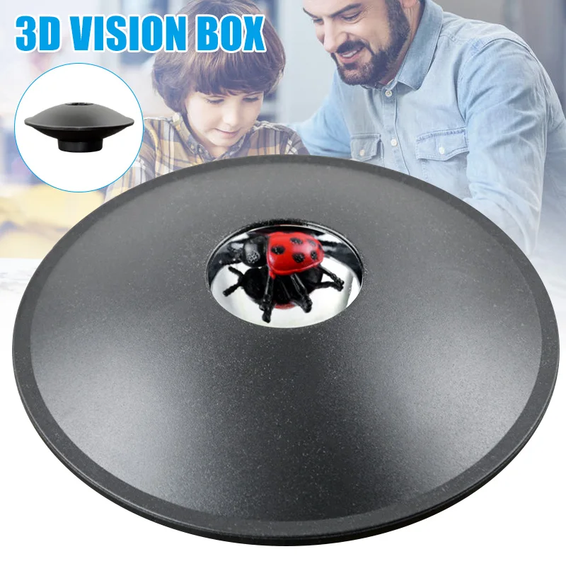 3D Ảo Ảnh Quang Học Hộp Ảo Ảnh Quang Học Máy Làm Mirascope Hình Ba Chiều Hình Ảnh Người Sáng Tạo Khoa Học Lừa Trẻ Em, Người Lớn Đồ Chơi Giáo Dục