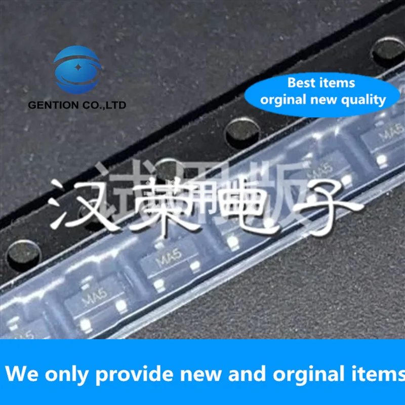 50 piezas 100% nuevo y original 4n10 SOT-23 chip 4A 100V n-channel MOS FET pantalla Ma5