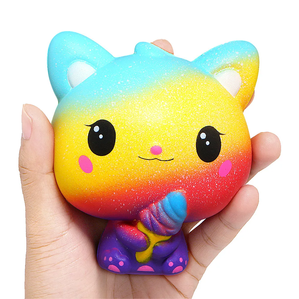 จัมโบ้ Squishy Kawaii Unicorn ม้าเค้กกวางสัตว์ PANDA Squishies ช้า Rising บรรเทาความเครียดบีบของเล่นสําหรับเด็ก