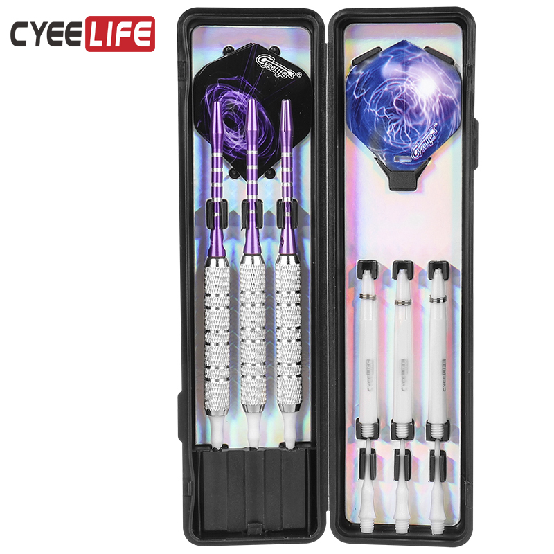 CyeeLife juego de dardos de punta suave profesional, 14/16/18G, para diana electrónica de plástico, juego de Diana para interiores