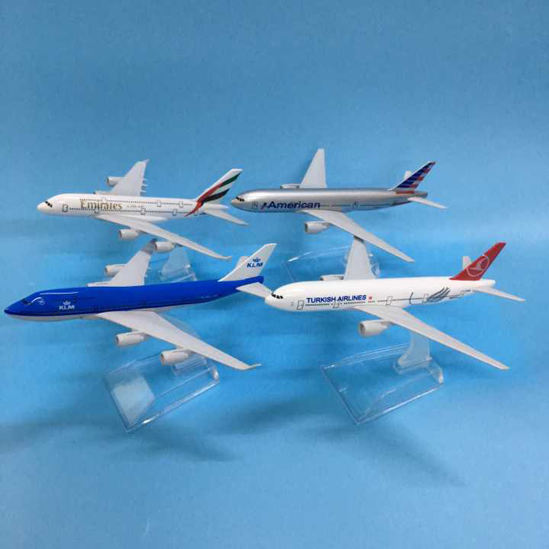 JASON TUTU Mô Hình Ban Đầu A380 Airbus Boeing 747 Máy Bay Máy Bay Mô Hình Diecast Mô Hình Kim Loại 1:400 Máy Bay Đồ Chơi Bộ Sưu Tập Quà Tặng