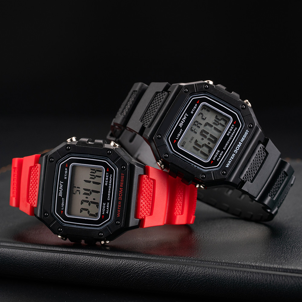 Kinder-Armbanduhr 2025, elektronische Uhr, Sportuhr für Kinder, digitale Uhren, Wecker, Montre Homme, Zegarek, LED-Uhr