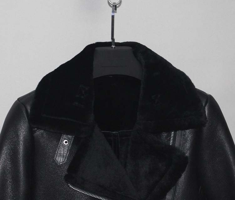 2023 女性の冬のジャケット本物のシープスキンラムスキンレザーオーバーコートウールカシミヤライナー女性のハイストリート布 XXXL 2XL 3XL